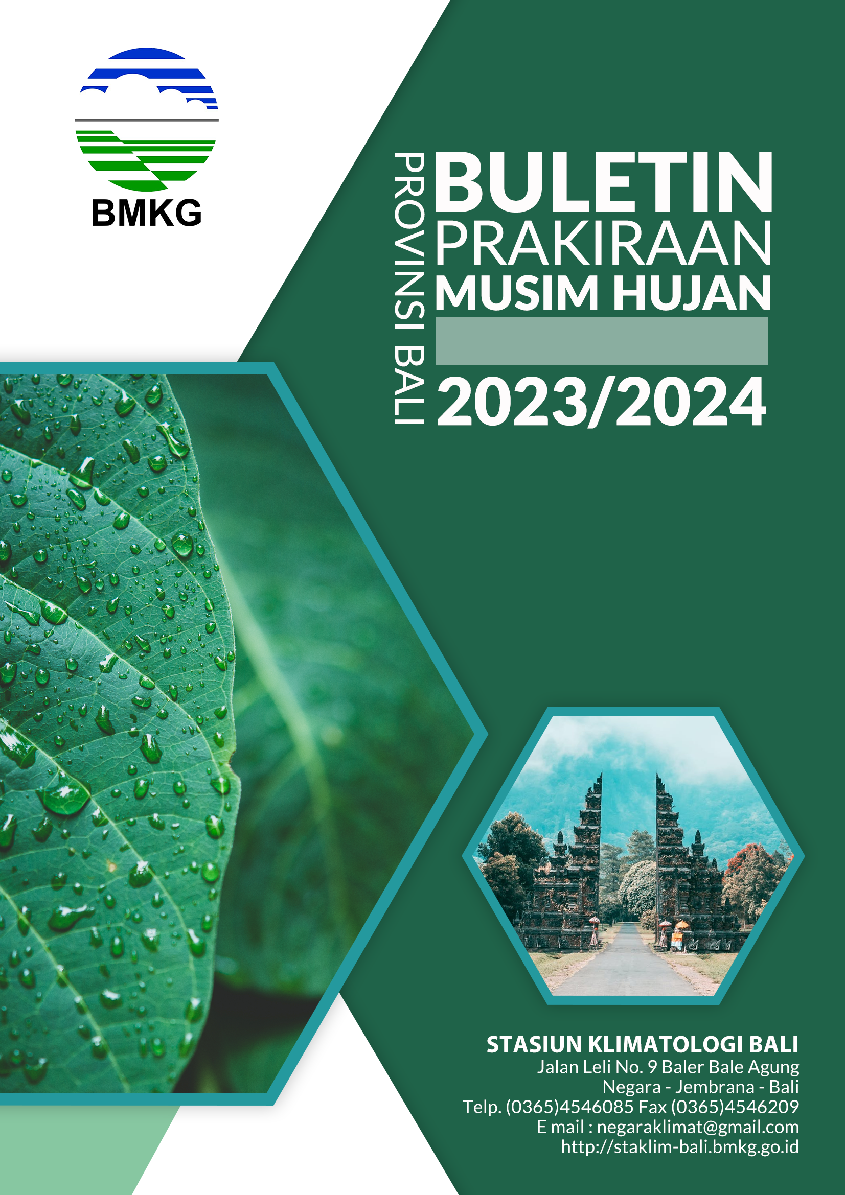 Prakiraan Awal Musim Hujan 2023/2024