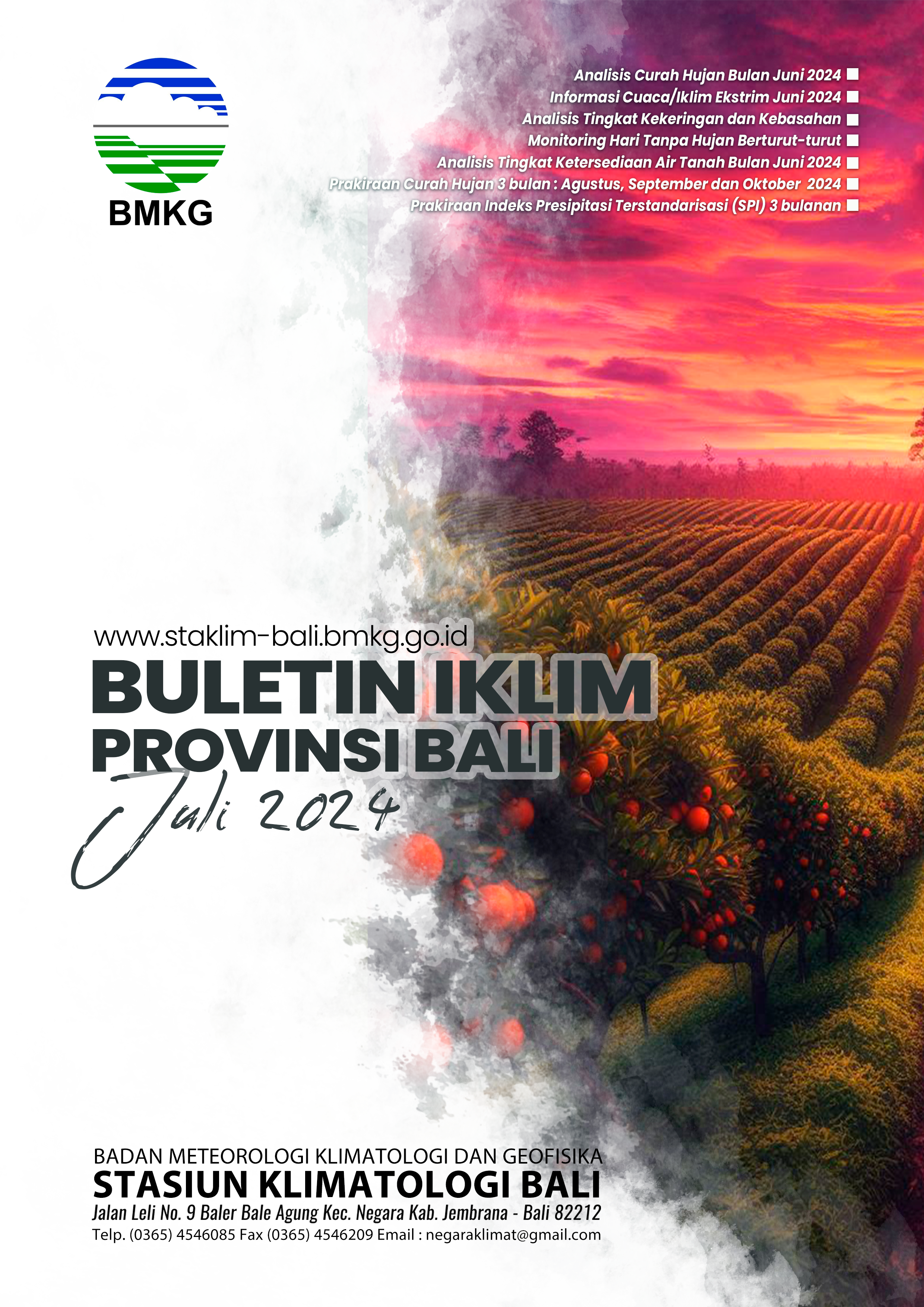 Buletin Iklim Juli 2024